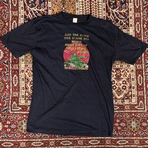 Casa Blanca Anti War Vintage Style T Shirt Size Large Skate